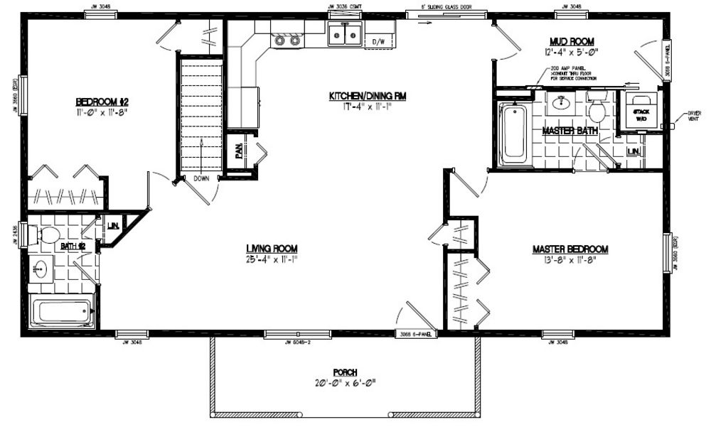 24 X 40 House Floor Plans Design Joy Studio Design