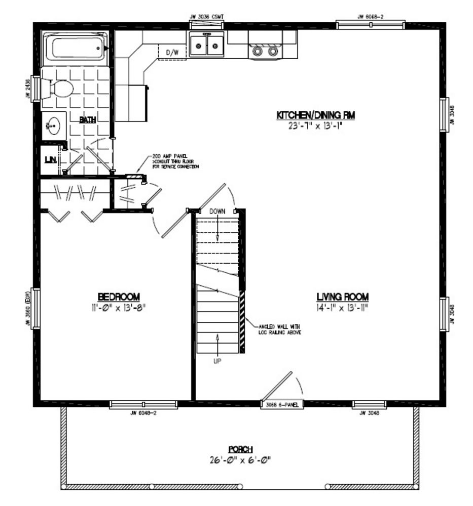30 X 30 House Floor Plans