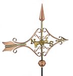 Copper Weathervane - Victorian Arrow Weathervane