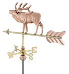 Copper Weathervane - Elk