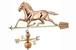 Copper Weathervane - Horse