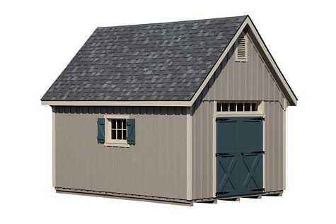 12x14 White River Shed