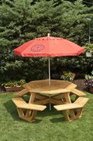 Outdoor Furniture - Wood 56 Octagon Table