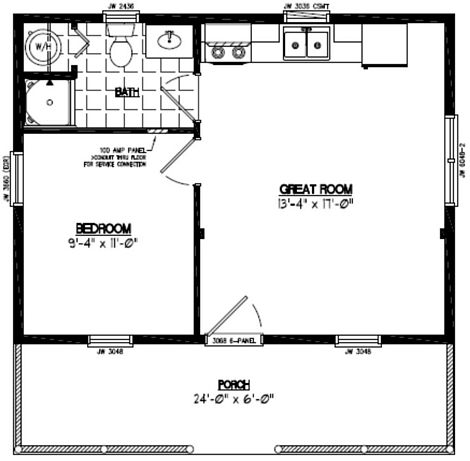 Lincoln Floor Plan #24LN901