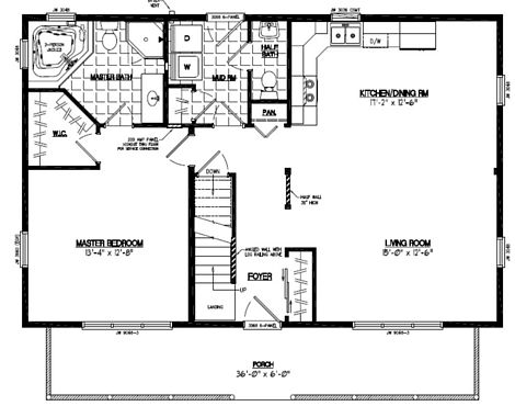 Mountaineer Floor Plan #26MR1303