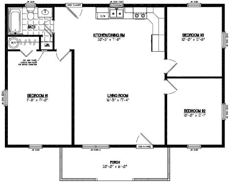 Pioneer Floor Plan #26PR1203