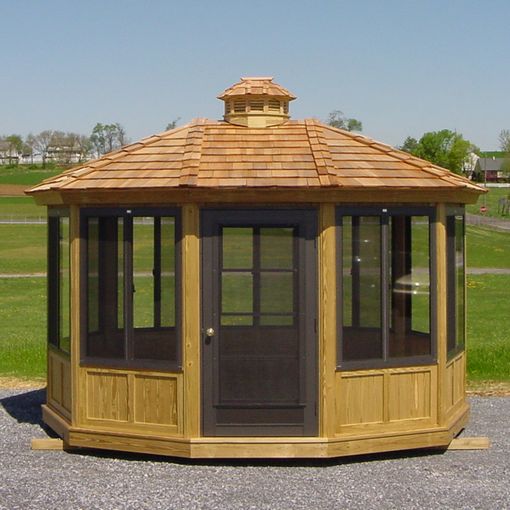 Enclosed Gazebos Custom Barns And Buildings The Carriage Shed